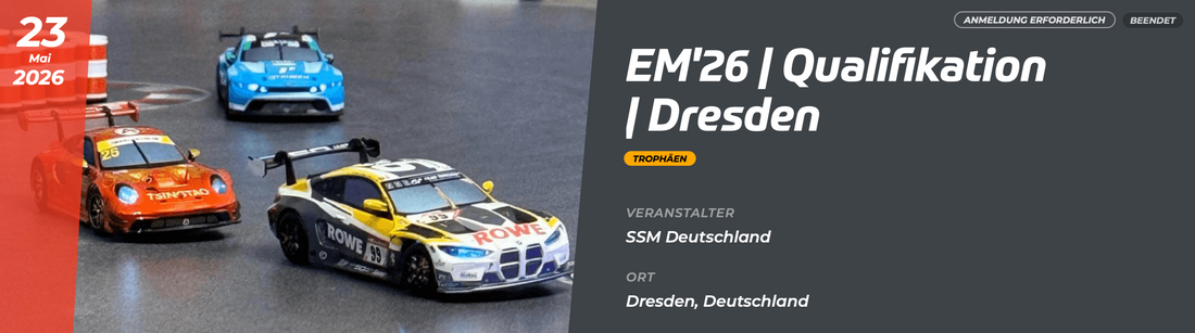 SSM Carrera HYBRID European Masters | Qualifikation Dresden