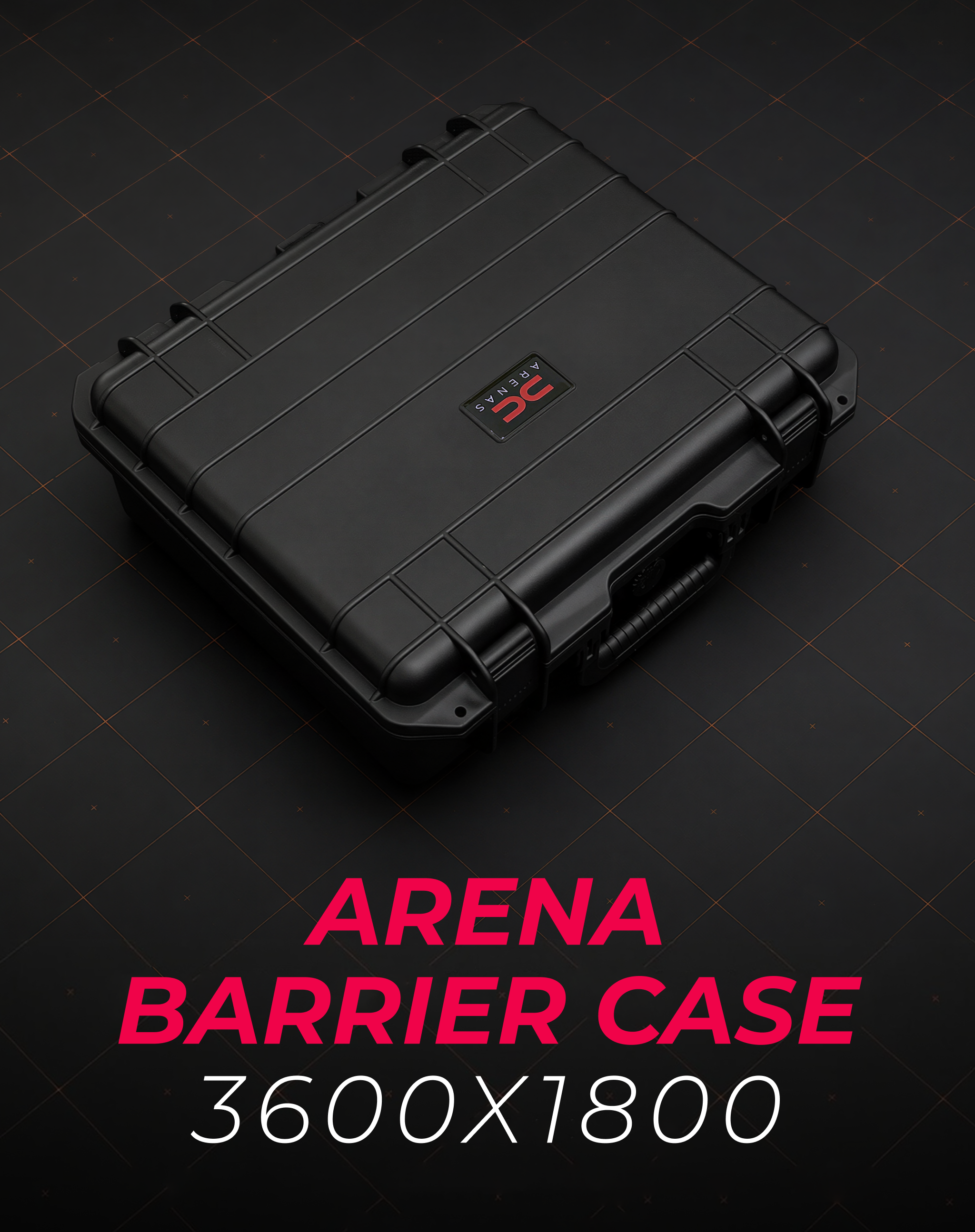 Arena Barrier Case 3600x1800