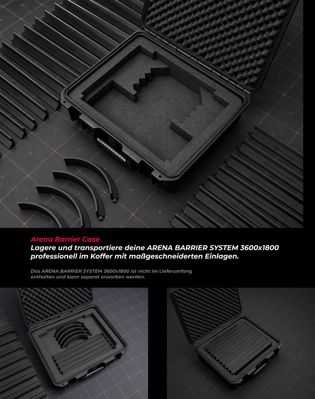 Arena Barrier Case 3600x1800