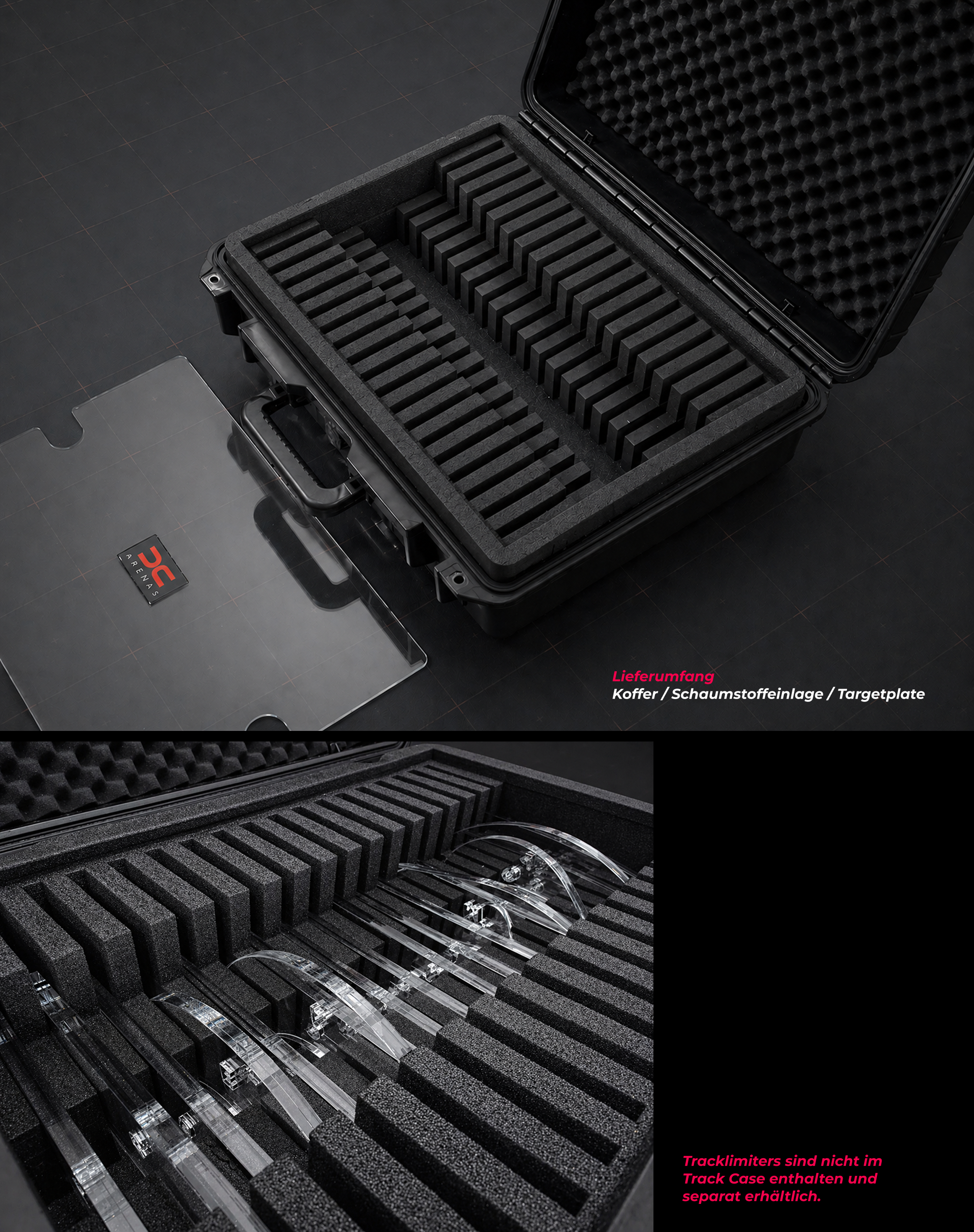 TrackCase für APEX/PEAK ARENA 3600x1800